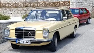 TAKE A RIDE WITH MERCEDES W115 Minika - short vlog