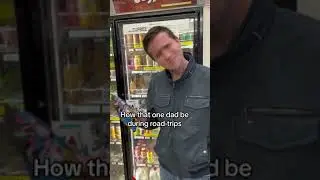 How that one dad be during road-trips