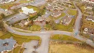 Portlaoise town- fun, Co. Laois, fly by drone- Dji mavic pro