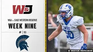 Washington & Jefferson vs. Case Western Reserve Highlights | D3 College Football 2025