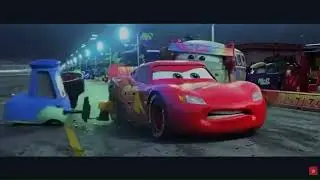 Cars 3 McQueen Crash (No Music, 4K HDR) + engine sounds