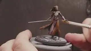 STAR WARS: Shatterpoint - Painting Luminara Unduli