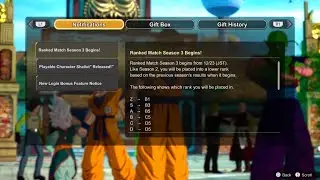DRAGON BALL: Искры! НОЛЬ уведомлений, начинается 3-й сезон рейтинговых матчей!