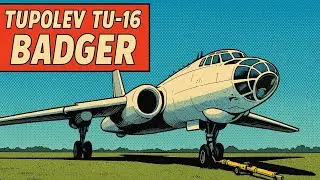 🚀 Tupolev Tu-16 &ldquo;Badger&rdquo; &ndash; The Soviet Bomber That Shaped the Cold War ✈️🔥