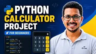 Python Calculator Project for Beginners | Build a Calculator in Python
