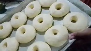 Cara membuat donat ala Dunkin donat terkenal@Raja Roti channel