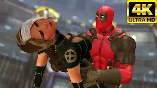 Deadpool Rogue Kisses Deadpool Scene 4K (2025)