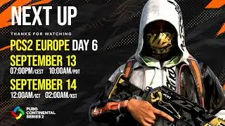PUBG Continental Series APAC Tournament Day 6 FINAL