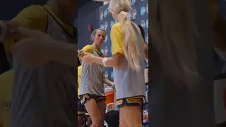 🔥 Lexie Hull to Sophie Cunningham for 3 at Indiana Fever training camp | WNBA women's basketball