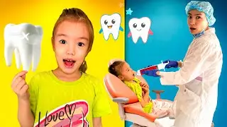 АДИЯНЫҢ ТІСІ ТҮСІП ҚАЛДЫ🦷 ЗЛОЙ ТІС ДӘРІГЕРІНЕ ТАП БОЛДЫҚ😱🤯 БАРЛЫҚ ТІСІМІЗДІ ЖҰЛЫП ТАСТАДЫ🦷😱 ​