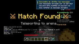 1victoir 1 defaite en cpvp