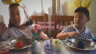 Peachy Abigail's Channel Episode 030 - Bouncy Egg Experiment (Easter Special)