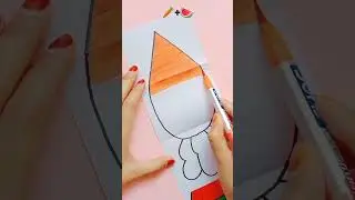 🥕+🍉=? #shorts #satisfying #viral #artwork #asmr
