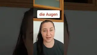 German Words for Facial Features
