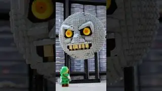 I made a LEGO Moon from Zelda Majora's Mask #lego #majorasmask #nintendo #legozelda #creative #90s
