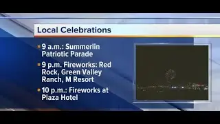 Celebrating July 4th in Las Vegas