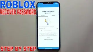 ✅  How To Recover A Roblox Password 🔴