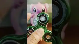 Green Spinner Satisfying #trendingshorts #viralvideo #ytshorts #spinner