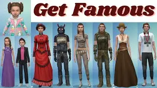 Get Famous Cas is Actually Pretty Good Considering When it Was Released | Sims 4 | Expansion Pack