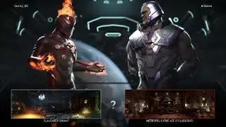 Injustice 2: GunShow (Firestorm) vs M2Dave (Darkseid) - Online Matches