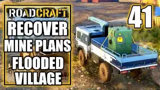 Roadcraft - Recover the Mine Plans From the Flooded Village - Gameplay Walkthrough Part 41