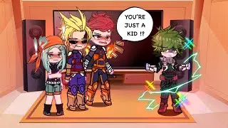 Past Pro heroes react to Midoriya Izuku||PT2/4||REMAKE||Read desc.