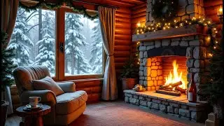 Rain & Fireplace Sounds for Deep Sleep | Quiet Hours