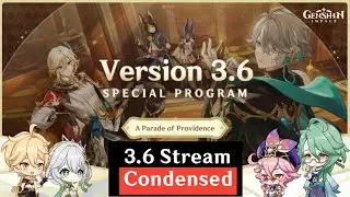 3.6 Livestream Condensed | Baizhu and Kaveh | Apep | New Quest | Events | New area | Genshin Impact