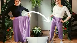 Kringloop Thrift Flip - Broek maken van een rok - PELABLE