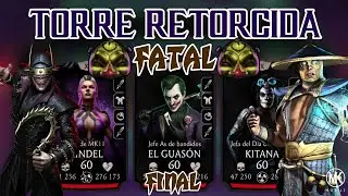 EL SE&Ntilde;OR OSCURO 🌚 Final Torre Retorcida FATAL | Mortal Kombat Mobile 