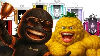 Snapiyy & Sir Pineapple 2v2 EVERY Rank (Rainbow Six Siege)