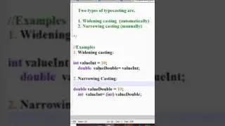 Java Typecasting in Tamil | Program's Guide