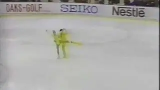 Tanaka & Suzuki (JPN) - 1987 NHK Trophy, Ice Dancing, Free Dance