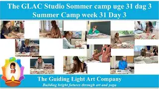 GLAC Studio Sommer camp Uge 31 dag3 begivenheders oversigt #oliemaleri #kunst #kidsart #blyantskitse