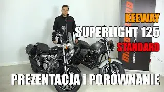 NOWOŚĆ 2022 | Prezentacja Keeway Superlight 125 Standard (por&oacute;wnanie z wersją Limited)