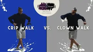 Crip Walk vs. Clown Walk - The Differences 🙏 #cwalk