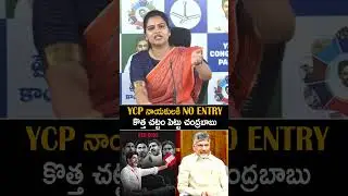 Ex Minister Vidudala Rajini Counter To CM Chandrababu