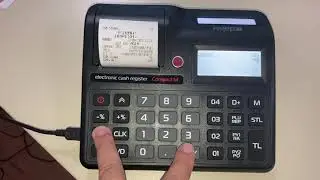 Setare data și ora la casa de marcat Daisy Compact M 01