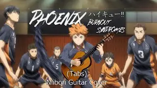 TABs Tutorial: BURNOUT SYNDROMES『PHOENIX』Haikyuu!! - Niibori Guitar Cover