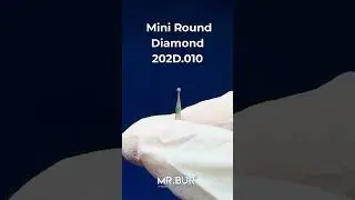 Mini Round Shape Bur | Diamond Dental Bur