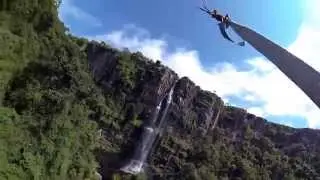 Awesome Graskop South Africa Canyon Swing 2015 Single THE BIG SWING