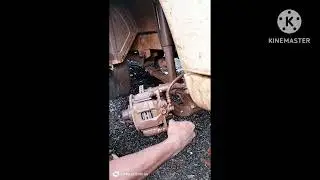 TATA Ace front break pad change