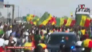 🔴 Suivez en Direct l’Événement sur 3SA TV –Parade géante des Lions dans les rues de Dakar