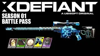 FIRST LOOK AT THE SEASON 01 BATTLE PASS - XDefiant