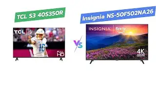 TCL 40S350R против INSIGNIA NS-50F502NA26: Сравнение бюджетных смарт-телевизоров 📺🆚