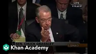 Senate confirmation as a check on the judicial branch | US government and civics | Khan Academy