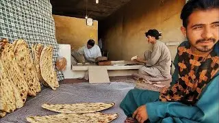 This is how golden breads are cooked in a clay oven