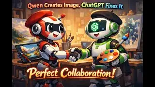 Qwen Creates Image, ChatGPT Fixes It &ndash; Perfect Collaboration!