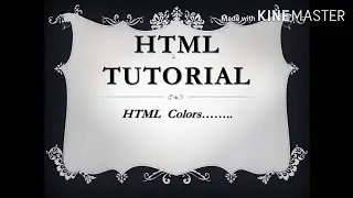 HTML Tutorial Part-6