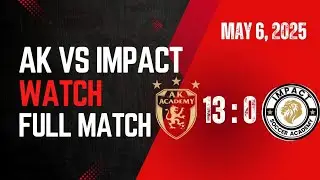 AK U9 Dominates Impact Soccer Academy | First Outdoor Game Ends 13-0! 🔥⚽
